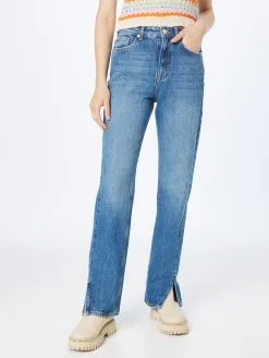ONLY Straight Regular Jeans BILLIE Dames Blauw -ONLY Elegant winkel b3b91b4281aaf583376c5da65260fff7