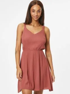 ONLY Mini Jurken Jurk Dames Pastelrood -ONLY Elegant winkel b3ebcb72465df1bbf0d22344c6bcc207