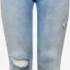 ONLY CARMAKOMA Jeans Skinny Jeans Kila Dames Lichtblauw