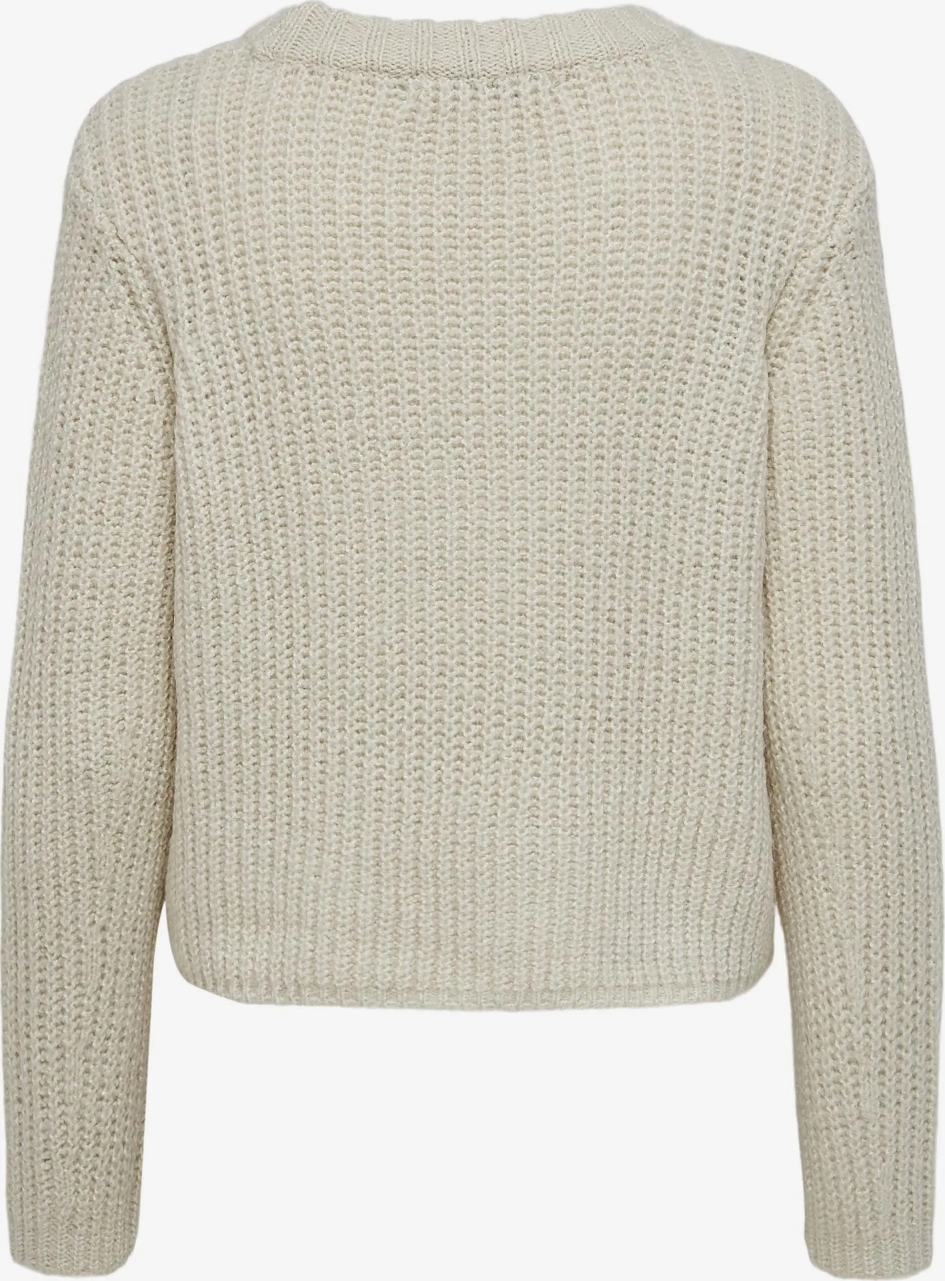 ONLY Basic Truien Trui Fiona Dames Natuurwit 2 ONLY Basic Truien Trui Fiona Dames Natuurwit - Afbeelding 2