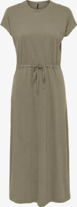 ONLY Maxi Jurken Jurk MAY Dames Kaki