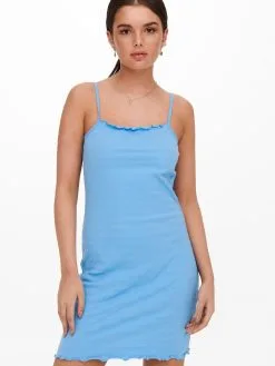ONLY Zomerjurken Zomerjurk Ossi Dames Lichtblauw -ONLY Elegant winkel b5b0082bd2fae2231f3d67c99b1fe606