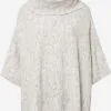 ONLY Ponchos & Kimonos Cape STAY Dames Lichtgrijs