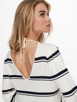 ONLY Fijngebreide Truien Trui Penelope Dames Offwhite -ONLY Elegant winkel b5e6462ce5ed521ba94acd59f55b3ef8