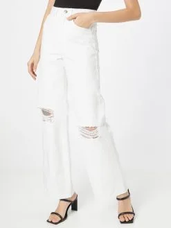 ONLY Wide Leg Wide Leg Jeans HOPE Dames Wit -ONLY Elegant winkel b735e9be245341738e1dc7da95c4a426