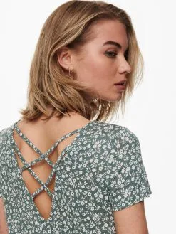 ONLY Jerseyjurken Jurk Bera Dames Pastelgroen -ONLY Elegant winkel b868a7f4119d772e04e3887b432d30ef