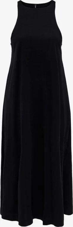 ONLY Midi Jurken Jurk VIVI Dames Zwart