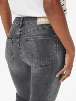 ONLY Jeans Skinny Jeans LEILA Dames Grijs -ONLY Elegant winkel b8fe145c25f03adae3739c7319c97184