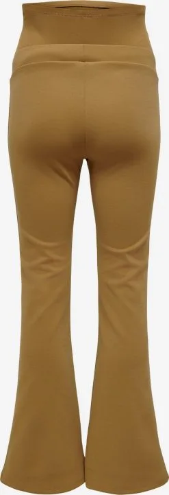 ONLY MATERNITY Pantalons Flared Broek FEVER Dames Lichtbruin -ONLY Elegant winkel b906061b17a09ebe21b6921c19cac003