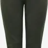 ONLY CARMAKOMA Pantalons Regular Broek GOLDTRASH Dames Olijfgroen