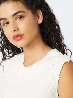 ONLY Kanten Tops Top Alexa Dames Wit -ONLY Elegant winkel b9d9a11ff336da865bf66f6cf0e1d3be