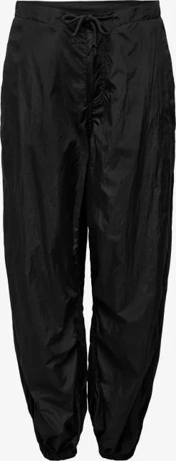 ONLY Pantalons Loosefit Broek JOAN Dames Zwart