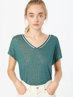 ONLY T-shirts Shirt RILEY Dames Groen -ONLY Elegant winkel bb0b8d8cb92ddd3a29c166365858e8d4