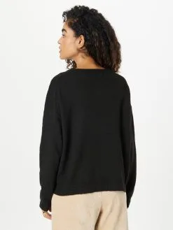 ONLY Fijngebreide Truien Trui Fie Dames Zwart -ONLY Elegant winkel bbfc3883a2af6c2a2405b1fa189bac13