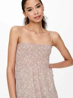 ONLY Maxi Jurken Jurk Dames Pastelroze -ONLY Elegant winkel bc3782f8ebed281886e46ed3c314b125