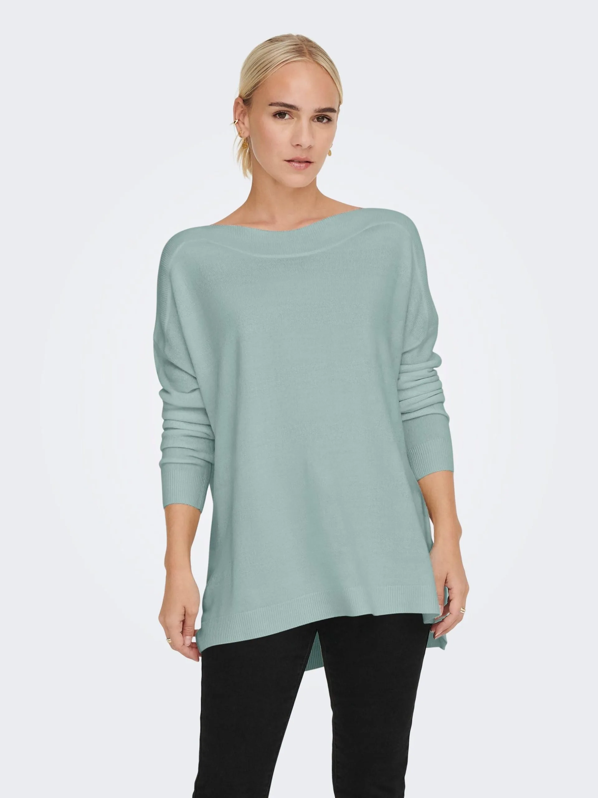 ONLY Basic Truien Trui AMALIA Dames Mintgroen 3 ONLY Basic Truien Trui AMALIA Dames Mintgroen - Afbeelding 3