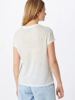 ONLY T-shirts Shirt ONYARIVA Dames Wit -ONLY Elegant winkel be4a2159de02010e3388fd9b9ce0536e