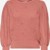 ONLY Fijngebreide Truien Trui Vickie Dames Lichtroze