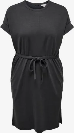 ONLY CARMAKOMA Mini Jurken Jurk Dames Grijs / Grafiet