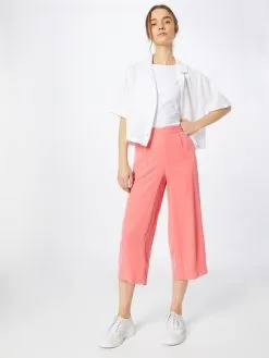 ONLY Culottes Wide Leg Bandplooibroek Dames Koraal -ONLY Elegant winkel bee9c2c04901cbd1f5cdc8caa481544e