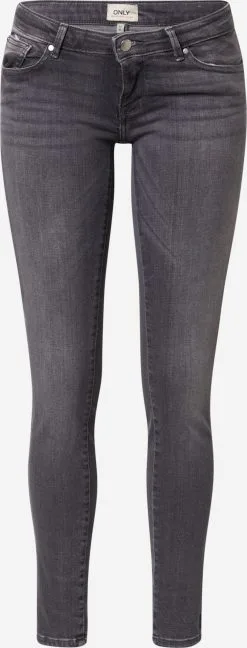 ONLY Jeans Skinny Jeans CORAL Dames Grijs