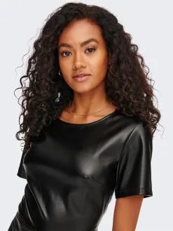 ONLY Mini Jurken Jurk Aino Dames Zwart -ONLY Elegant winkel bf2195012e16c98eaade77753d670406