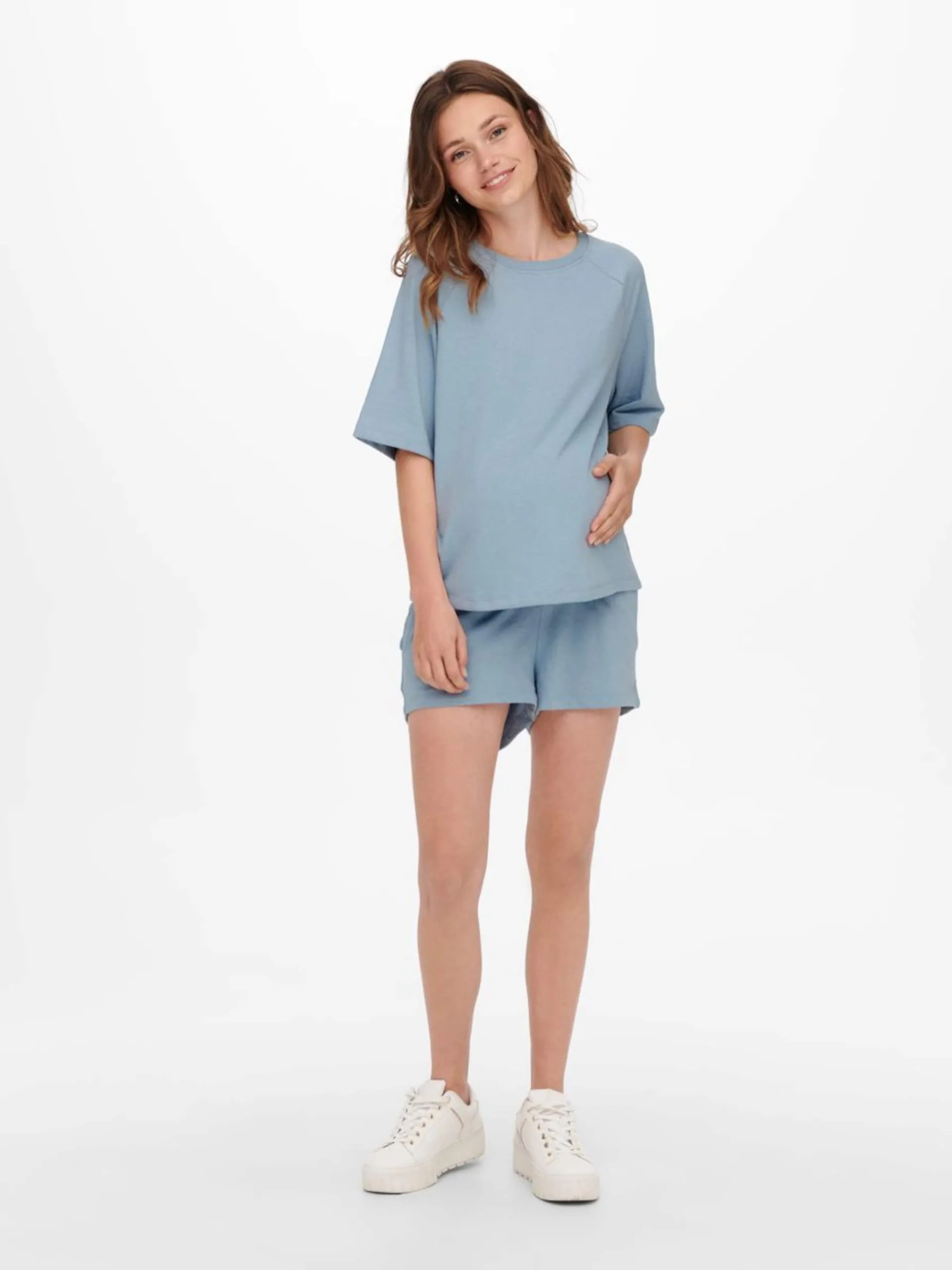 ONLY MATERNITY T-shirts Shirt Mama Dames Blauw 5 ONLY MATERNITY T-shirts Shirt Mama Dames Blauw - Afbeelding 5