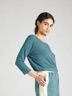 ONLY Shirts Met 3/4 Mouw Shirt GLAMOUR Dames Blauw -ONLY Elegant winkel c08d6c7c9b015a2bf6456eecc6bea692