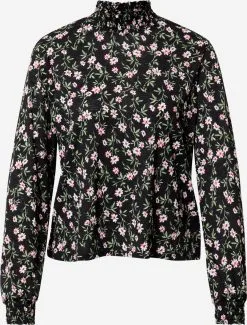 ONLY Longsleeves Shirt PELLA Dames Zwart