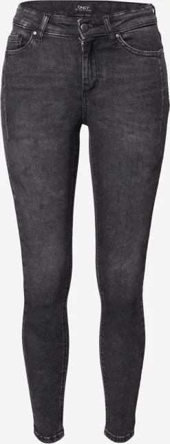 ONLY Jeans Skinny Jeans BLUSH Dames Zwart