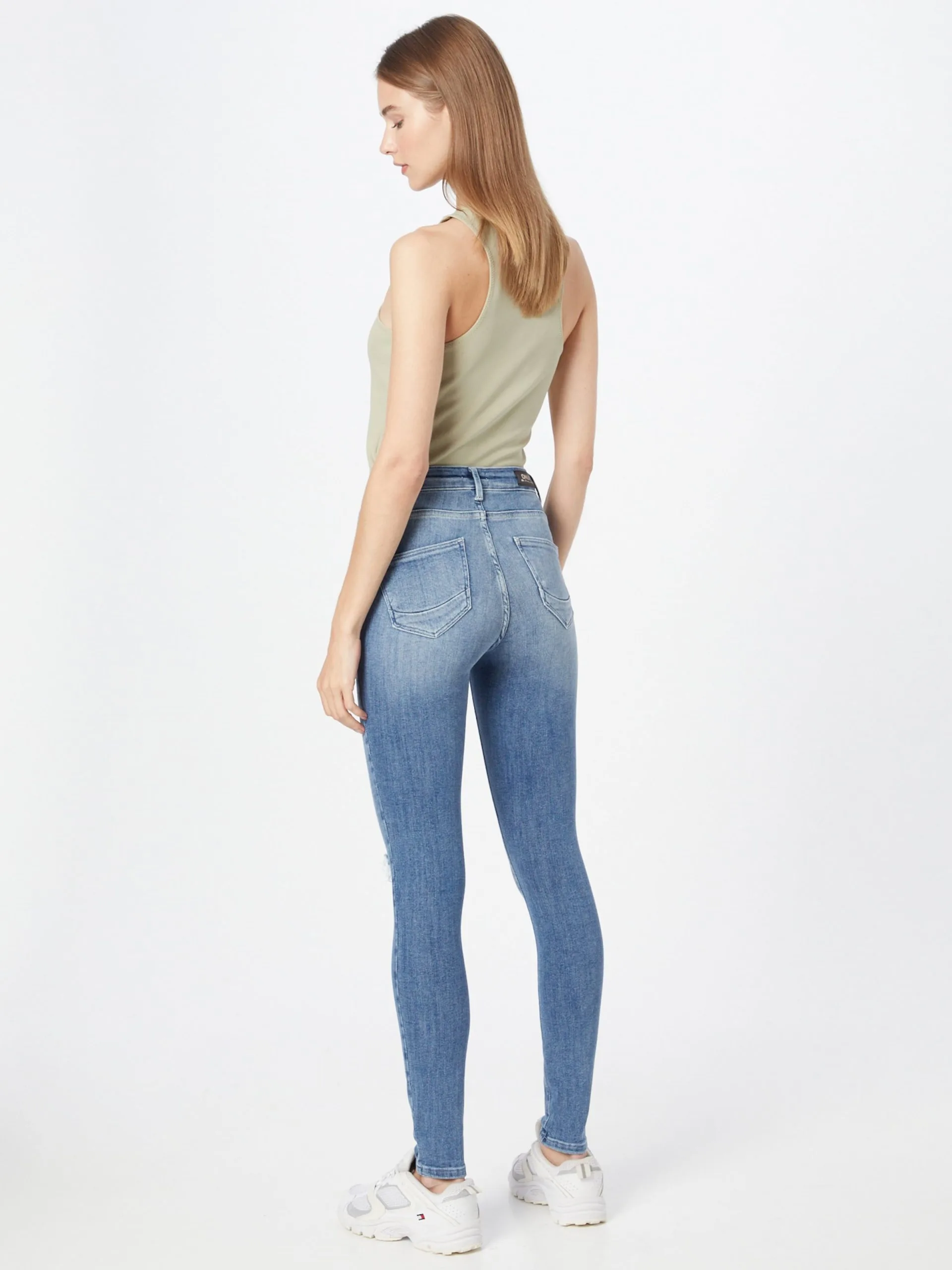 ONLY Jeans Skinny Jeans Power Life Dames Blauw 3 ONLY Jeans Skinny Jeans Power Life Dames Blauw - Afbeelding 3