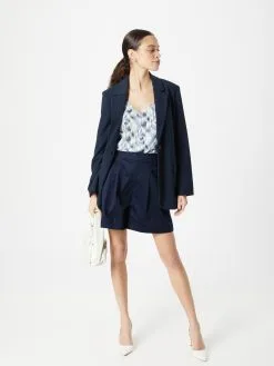 ONLY Tanktops Top NOVA Dames Marine / Lichtblauw -ONLY Elegant winkel c1439061a9dea4022bbdccacb50165d3