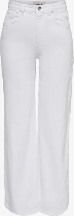ONLY Wide Leg Wide Leg Jeans Juicy Dames Wit