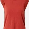 ONLY Kanten Tops Top Alexa Dames Roestrood