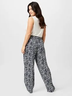 ONLY CARMAKOMA Pantalons Wide Leg Broek Dames Navy -ONLY Elegant winkel c1b3b763ef272ad5290e8a7a9229d86e