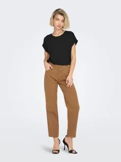 ONLY T-shirts Shirt MOSTER Dames Zwart -ONLY Elegant winkel c221cf4ffe7e6b7cfbf81637e3160200