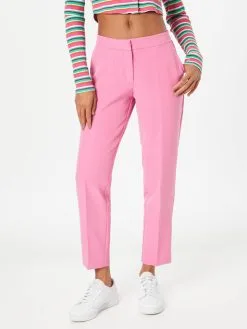 ONLY Pantalons Regular Broek ASTRID Dames Pink -ONLY Elegant winkel c2223f7470b287897d6aebb8eba2af7a