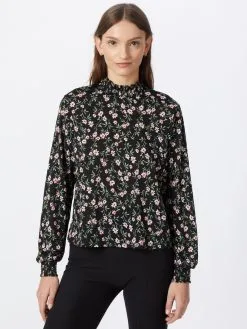 ONLY Longsleeves Shirt PELLA Dames Zwart -ONLY Elegant winkel c305fbf88a0d8544ec3d2797b24edc5a