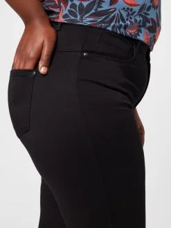 ONLY CARMAKOMA Straight Regular Jeans Augusta Dames Zwart -ONLY Elegant winkel c309e5f77ed087de24cbf1cca6a5f903