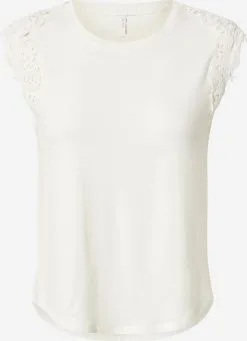 ONLY Kanten Tops Top Alexa Dames Wit