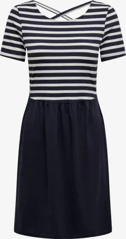 ONLY Jerseyjurken Jurk FLONOL Dames Nachtblauw