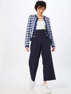 ONLY Vesten Gebreid Vest Maja Dames Blauw -ONLY Elegant winkel c4101f7effc85e582730c5ff528f4b83