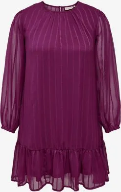 ONLY CARMAKOMA Mini Jurken Jurk Dames Lila