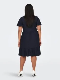 ONLY CARMAKOMA Cocktailjurken Cocktailjurk Dames Blauw -ONLY Elegant winkel c4f506a478458fd917c5159009dee6c1