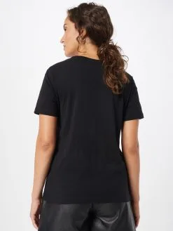 ONLY T-shirts Shirt Kita Dames Zwart -ONLY Elegant winkel c51479aa020a098607e0bd74bb84c09a