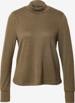 ONLY Longsleeves Shirt ASTA Dames Olijfgroen