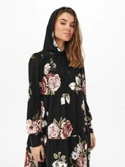 ONLY Jerseyjurken Jurk Elcos Emma Dames Zwart -ONLY Elegant winkel c56c80e15f7871e8bd09f7e501801a45