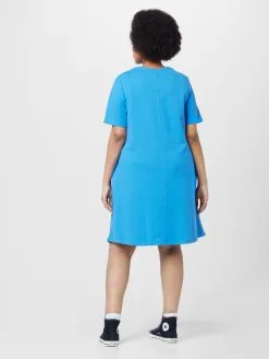 ONLY CARMAKOMA Zomerjurken Zomerjurk CAIA Dames Hemelsblauw -ONLY Elegant winkel c5ddf2f167265ba2a6be8da5e787f53f