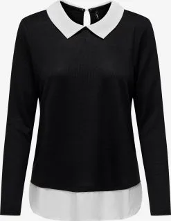 ONLY Fijngebreide Truien Trui ELCOS Dames Zwart