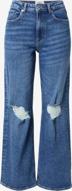 ONLY Wide Leg Wide Leg Jeans Juicy Dames Blauw